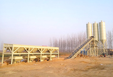 HZS60混凝土攪拌站(圖1) 開封朱仙鎮(zhèn)60混凝土攪拌站