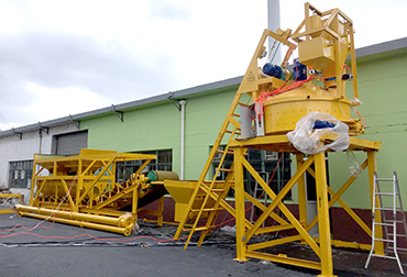 上海立軸25免基礎攪拌站 上海立軸25免基礎攪拌站